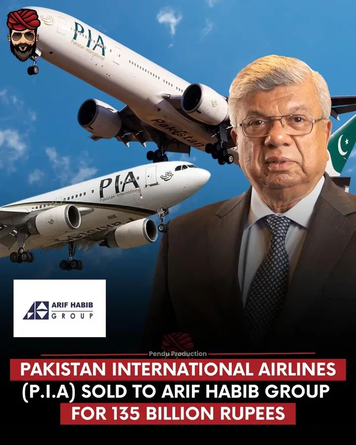 Today in Islamabad a consortium led by Arif Habib Group successfully acquired a 75% stake in Pakistan International Airlines (PIA) for Rs 135 billion in a transparent, televised open auction marking Pakistan’s first major privatization in nearly two decades. The government retains 25% stake initially, with an option for the buyer to acquire more later. Experts hail this as a turning point for PIA’s revival, promising better service, route expansion, and financial stability under private management.  #PIAPrivatization #ArifHabib #PakistanEconomy #PIA