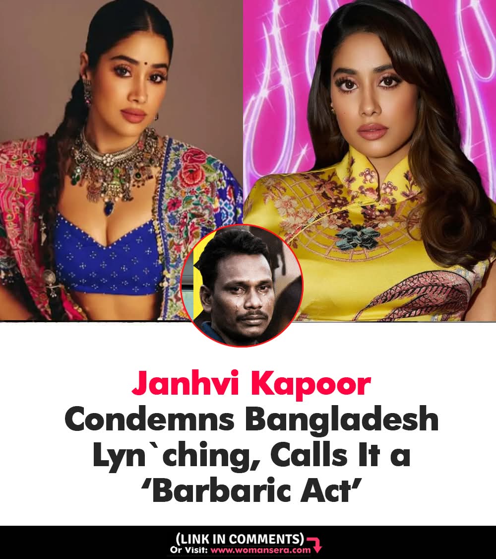#janhvikapoors Condemns Bangladesh Lyn`ching, Calls It a ‘Barbaric Act’. Deets inside👇  #DeepuChandraDas