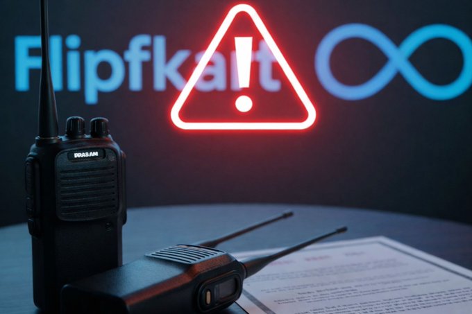 Indian authorities have fined Meta and Flipkart for the unauthorized online sale of walkie-talkies.