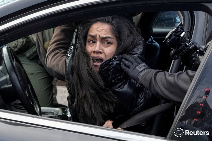 US-Born Bangladeshi disabled woman dragged by ICE agents while heading to her doctor in Minneapolis.