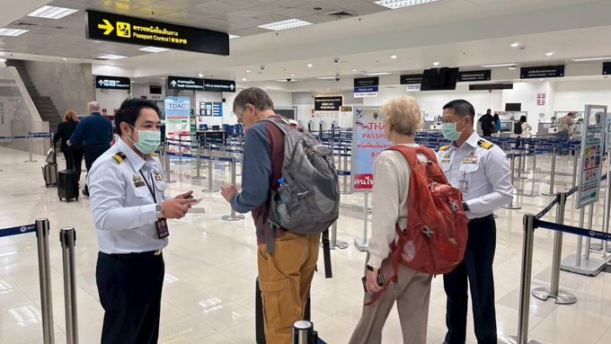 Chiang Mai Airport Enhances Passenger Screening to Monitor Nipah Virus Infection. On 24 January 2026, Mr. Karn Thanakuljirapath, Director of Chiang Mai Airport, revealed that due to the ongoing Nipah virus outbreak in India, Chiang Mai Airport has collaborated with the International Disease Control Checkpoint to implement proactive measures similar to COVID-19 and MERS surveillance. Another fake virus pandemic being tried by the quacks. Fake Nipah virus "outbreak" in India.
The entire lot of these virus-virus crying quacks need to be fired.
Chiang Mai in Thailand, already ready with the health screening procedures at airport😬😡🤮. #NipahVirus
#NipahVirusIndia
#ChiangMaiAirport
#ThailandHealthAlert