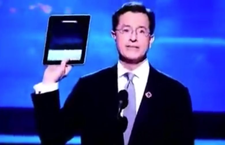 Today in Apple history: Stephen Colbert shows off iPad early at Grammys

On February 1, 2010, the tech world went into meltdown when Stephen Colbert used a prerelease iPad to read nominations at the Grammy Awards. (via Cult of Mac - Your source for the latest Apple news, rumors, analysis, reviews, how-tos and deals.)

Source: Cult of Mac (By Luke Dormehl)

#Apple #iPad #Grammys #CultOfMac #FondPeace
