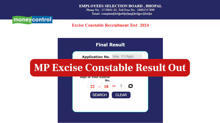 MP Excise Constable Result 2026 Out @esb.mp.gov.in; Direct Link to Download Here