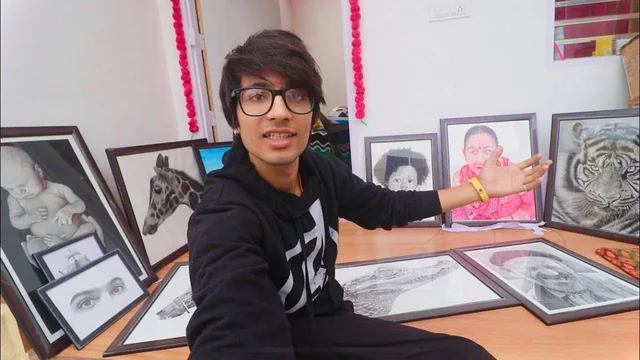 If the world was a fair place, Sourav would’ve been well known for his art skills rather than cringe vlogs (Rant)