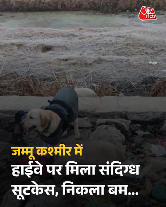 जम्मू कश्मीर में हाईवे पर मिला संदिग्ध सूटकेस, निकला बम... कंट्रोल धमाका कर प्रशासन ने शुरू कराई आवाजाही

श्रीनगर-बारामूला नेशनल हाईवे पर नारबल के पास एक संदिग्ध भूरे रंग का सूटकेस मिलने से अफरा-तफरी मच गई. सुरक्षा बलों ने सतर्कता बरतते हुए आईईडी प्रोटोकॉल लागू किया और बम निरोधक दस्ते ने नियंत्रित विस्फोट के जरिए संदिग्ध वस्तु को नष्ट कर दिया. 

पूरी खबर: https://intdy.in/blrn2y 

#JammuKashmir #SrinagarBaramullaHighway #Bomb #ATCard #AajTakSocial 
@sunilJbhat