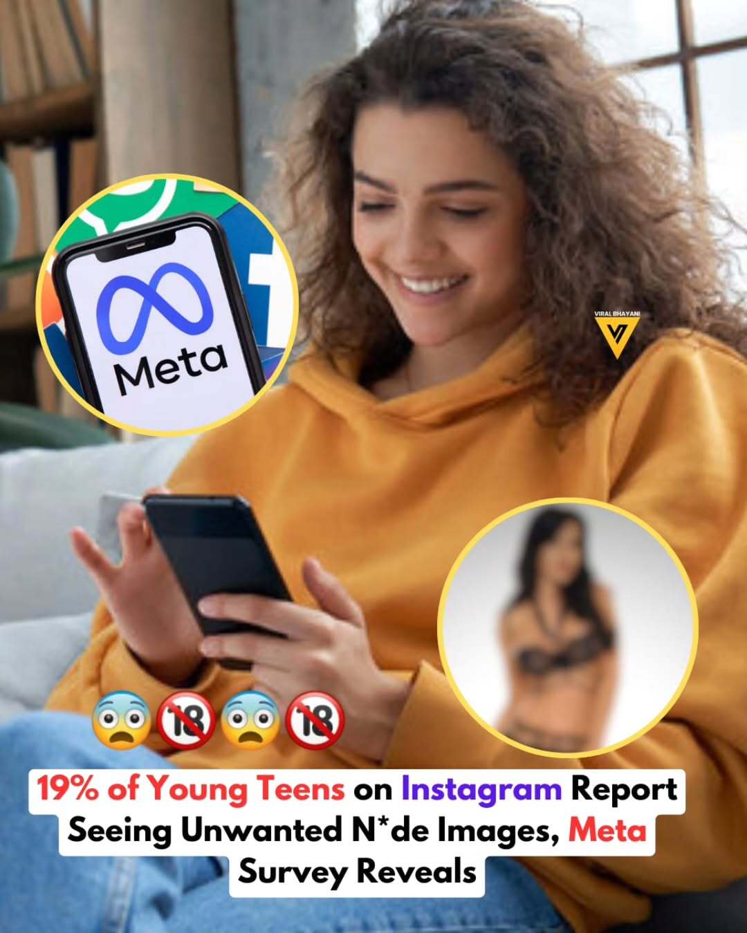As per a court filing, around 1 in 5 users (of the ages) 13 to 15 told Meta that they saw nudity or sexual images on Instagram… which they didn't want to view. The said document, which was made public as part of a federal lawsuit in ‌California and had been reviewed ⁠by ⁠Reuters, included portions of a March 2025 deposition of Instagram head Adam Mosseri.😨🔞 (News source: The Economic Times)