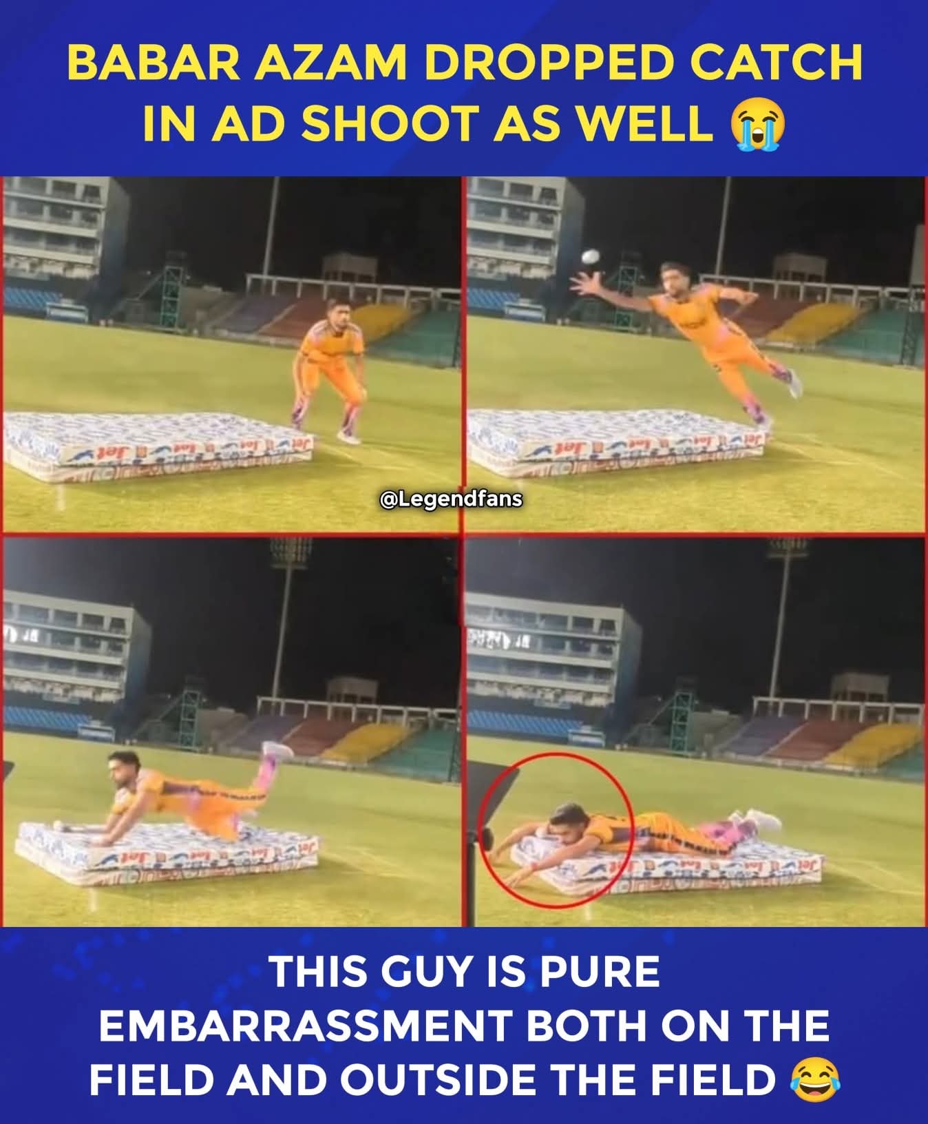 Babar Azam Brings Realism to the Frame 📸🎬

Babar Azam just proved that sometimes, realism goes a little too far! 😅 During a recent photoshoot, the director reportedly asked for a natural, authentic vibe—and Babar delivered in the most unexpected way by dropping a catch mid-shot.

The moment quickly caught fans’ attention online, blending humor with relatability. Even in a staged setup, the unpredictability of cricket followed him—making the shoot unintentionally iconic.

#BabarAzam #CricketMoments #FunnySports #BehindTheScenes #PhotoshootFun #ViralMoment #SportsHumor #TrendingNow 🎬😄
