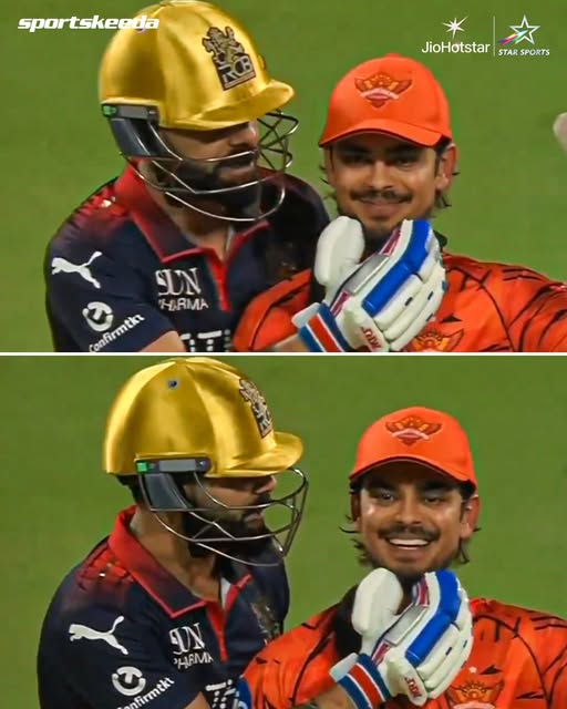 Light Moment Between Virat Kohli and Ishan Kishan Steals the Spotlight
A fun and light-hearted exchange between Virat Kohli and Ishan Kishan grabbed attention during the IPL 2026 clash. The moment, captured on camera, showed Kohli sharing a cheeky gesture while Kishan responded with a smile, reflecting the camaraderie and spirit of the game.
Such interactions continue to highlight the human side of high-intensity matches, giving fans moments to enjoy beyond the competition on the field.
#ViratKohli #IshanKishan #IPL2026 #RCBvSRH #CricketMoments #SportsNews