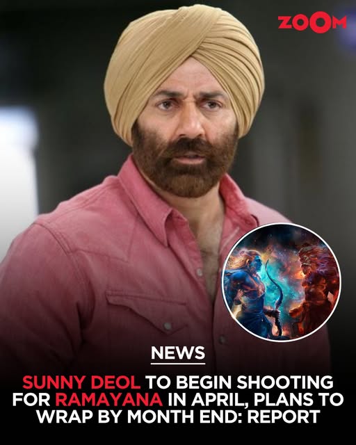 Sunny Deol Set to Begin Shooting for ‘Ramayana: Part One’
Sunny Deol is expected to begin shooting for Ramayana: Part One in April, where he will reportedly portray Lord Hanuman. According to reports, the actor plans to complete his portions by the end of the month before returning to his ongoing action project.
The film, directed by Nitesh Tiwari, features a star-studded cast including Ranbir Kapoor as Lord Ram, Sai Pallavi as Sita, and Yash as Ravana. It is currently slated for a Diwali 2026 release.
Before joining the mythological project, Deol is said to be wrapping up an untitled action film alongside Vijay Varma and Jyotika.
#SunnyDeol #Ramayana #Bollywood #RanbirKapoor #SaiPallavi #Yash #IndianCinema #FilmNews