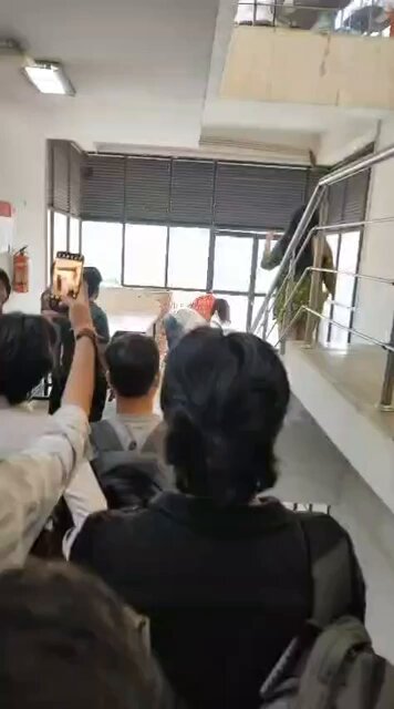 Viral Clash at Galgotias University Sparks Online Buzz

A short video from Galgotias University showing two young women involved in a physical altercation has gone viral on social media. The clip, around 25 seconds long, captures one of them in a red dress attempting to hit the other, before bystanders step in to separate them.

Unverified posts circulating online suggest the argument may have been linked to a personal dispute involving a relationship, though no official confirmation has been provided regarding the cause.

The incident has triggered a wave of reactions online, ranging from memes to discussions about campus life and conflicts among students. It also adds to a series of viral moments previously associated with the university.

#GalgotiasUniversity #ViralVideo #CampusNews #SocialMedia #Trending #StudentLife