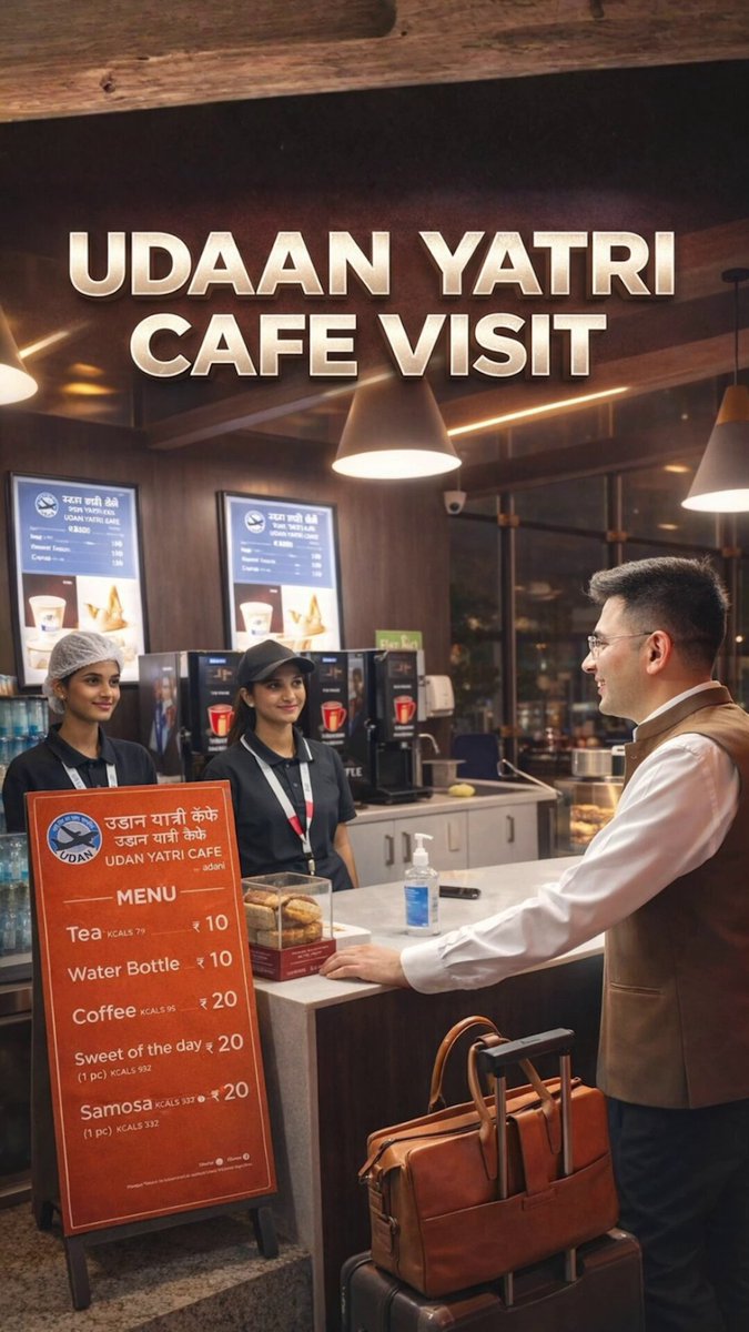 Raghav Chadha Highlights Low-Cost Café at Chhatrapati Shivaji Maharaj International Airport
Raghav Chadha drew attention to affordable food options at the Udaan Yatri Café located inside Chhatrapati Shivaji Maharaj International Airport, where items such as tea and snacks are priced significantly lower than typical airport rates.
The initiative is part of the UDAN Scheme, aimed at making air travel more accessible and passenger-friendly. First introduced as a pilot in Kolkata in December 2024, the concept has expanded to multiple airports, including Pune, Chennai, and Patna.
Travelers have welcomed the move, noting it provides relief from generally high airport prices. At the same time, some discussions have emerged around how such pricing is sustained within airport operating costs.
#RaghavChadha #MumbaiAirport #UDAN #IndiaNews #AffordableTravel #AirportServices