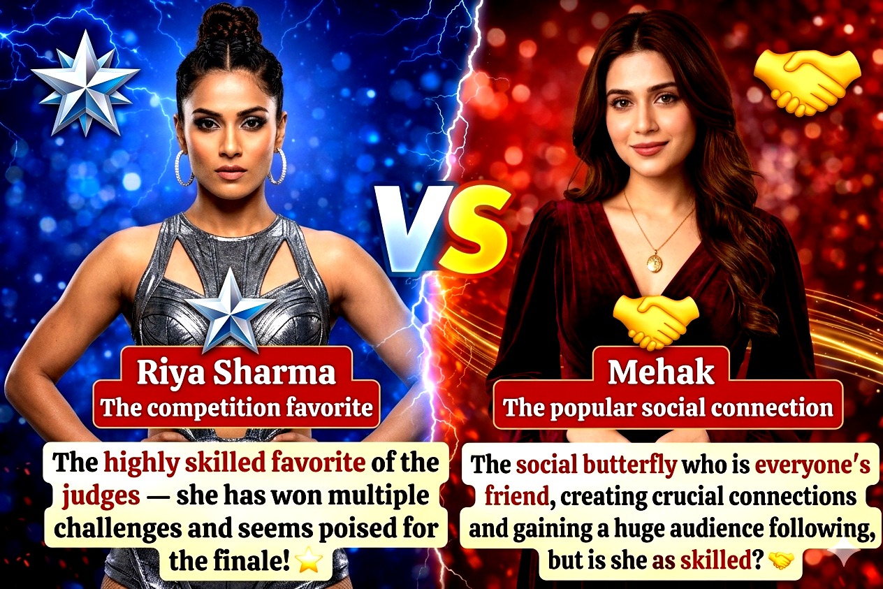 Anushka Ghosh vs Akanksha Reality Show Drama Fans Divided as Tensions Rise

Anushka Ghosh aur Akanksha ke beech ka drama ab next level par pahunch chuka hai, jahan villa ke andar ki tension ab public debate ban gayi hai.

Ek taraf Anushka ka maanna hai ki poora house unke against ho gaya hai, aur situation itni intense ho chuki hai ki unka apna connection bhi unka support karta nahi dikh raha. Dusri taraf Akanksha ka claim hai ki unhe deliberately target kiya ja raha hai — lekin fans ke beech yeh sawaal uth raha hai ki kya yeh ek strong game strategy ka part hai.

Dono contestants ke beech ki rivalry ab sirf show tak limited nahi rahi, balki audience bhi divide ho chuki hai — #TeamAnushka aur #TeamAkanksha trend kar rahe hain.

Search trends like “Anushka vs Akanksha fight,” “villa drama update,” and “reality show controversy 2026” tezi se grow kar rahe hain.

#AnushkaGhosh #Akanksha #RealityShowDrama #VillaUpdate #TeamAnushka #TeamAkanksha #TrendingNow #PublicOpinion