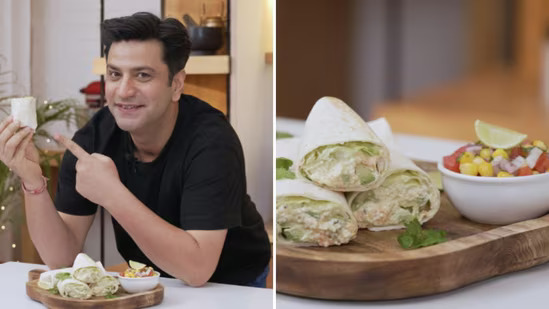 Chef Kunal Kapur Shares High Protein Veg Wrap with Corn Salsa Easy Healthy Recipe

Kunal Kapur has revealed his signature high protein veg wrap recipe that’s both delicious and perfect for a healthy meal.

This wrap is packed with nutrients and paired with a fresh corn salsa, making it a great option for fitness lovers and quick home cooking.

Step by Step Recipe

For the Protein Filling
Take boiled chickpeas or paneer and lightly mash them
Add chopped onions, capsicum, green chilies, and fresh coriander
Season with salt, pepper, roasted cumin powder, and a squeeze of lemon
Mix everything well to create a flavorful protein base

For Corn Salsa
Combine boiled sweet corn with chopped tomatoes, onions, and coriander
Add lemon juice, salt, and a pinch of chili flakes
Mix it fresh for a tangy taste

Assembling the Wrap
Take a whole wheat roti or tortilla
Spread some hung curd or green chutney
Add the protein filling and top it with corn salsa
Roll it tightly into a wrap and serve fresh

This simple yet nutritious recipe is perfect for a quick lunch or evening snack.

#KunalKapur #HealthyRecipe #VegWrap #HighProtein #FitnessFood #HomeCooking #TrendingNow