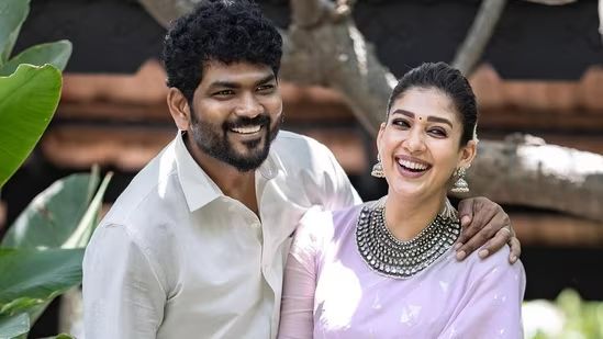 Vignesh Shivan says he ‘can't afford actress Nayanthara’ for LIK event; gets emotional as she joins him on stage. Watch

Vignesh Shivan Gets Emotional as Nayanthara Joins Him at ‘LIK’ Event

Vignesh Shivan had an emotional moment at the pre-release event of Love Insurance Kompany, when Nayanthara made a surprise appearance on stage.

During his speech, Vignesh joked that he “can’t afford” to have Nayanthara attend the event, drawing laughter from the audience. However, the moment turned heartfelt when she joined him, leaving him visibly emotional.

The couple’s chemistry and genuine bond won over fans, with videos of the moment quickly going viral across social media.

The touching interaction has added to the buzz around Love Insurance Kompany, making the event even more memorable.

https://www.hindustantimes.com/entertainment/tamil-cinema/vignesh-shivan-says-he-cant-afford-actress-nayanthara-for-lik-event-gets-emotional-as-she-joins-him-on-stage-watch-101775628034700.html
#VigneshShivan #Nayanthara #LIK #LoveInsuranceKompany #Kollywood #TrendingNow #EntertainmentNews