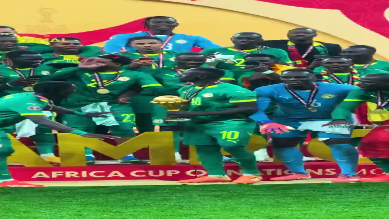 Senegal have been crowned champions of the TotalEnergies Africa Cup of Nations 2025, lifting the prestigious trophy after an outstanding tournament run and thrilling fans across Africa. #AFCON2025 #Senegal #AFCONChampions #TotalEnergiesAFCON2025 #AfricanFootball #SenegalFootball #ChampionsOfAfrica