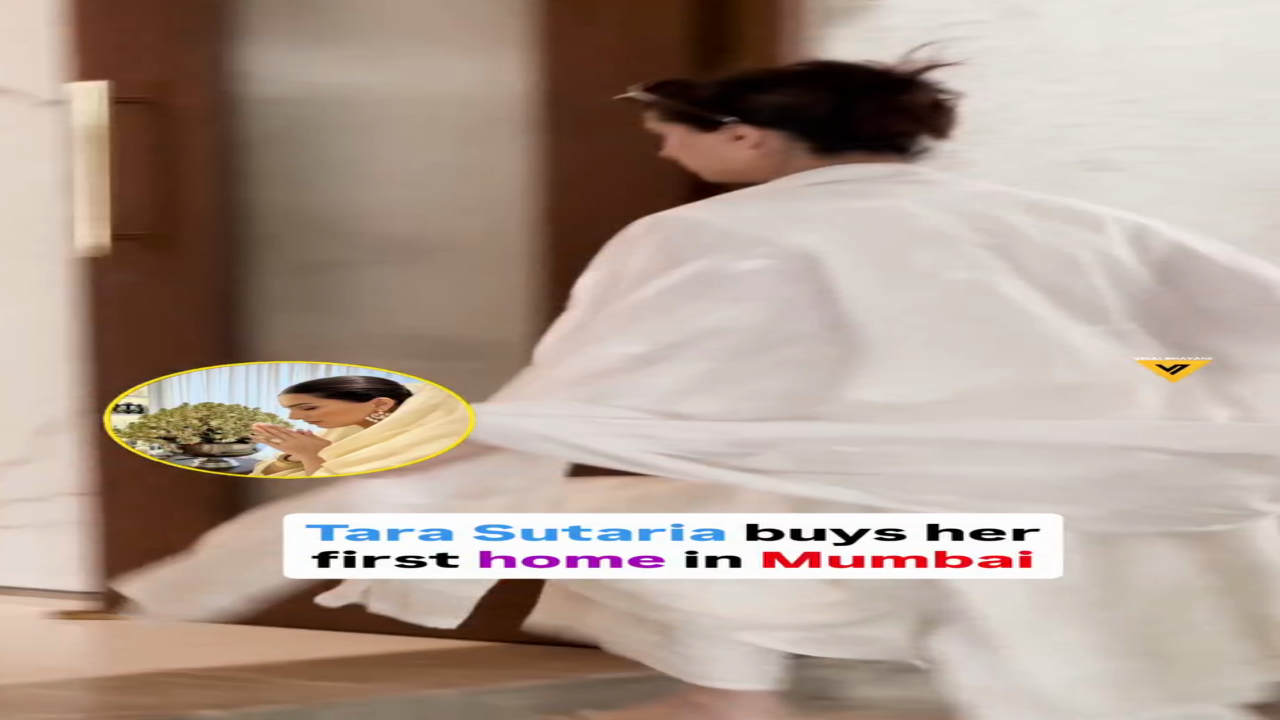 #tarasutaria is definitely a go getter. Congratulations to this young lady for having purchased her first home in #Mumbai!